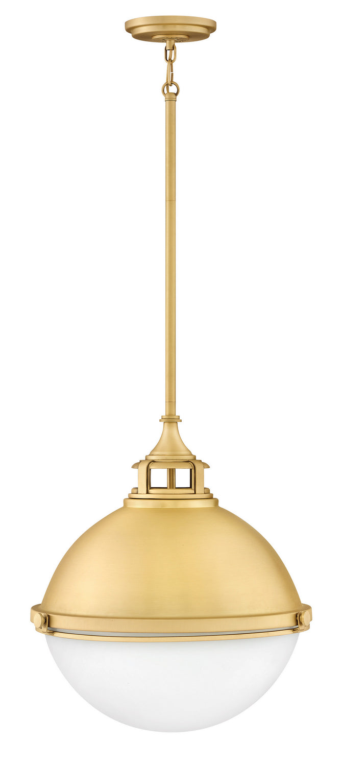 Hinkley - 4835SA - LED Pendant - Fletcher - Satin Brass