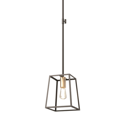 DVI Lighting - DVP29021MF+EB - One Light Pendant - Cape Breton - Multiple Finishes And Ebony
