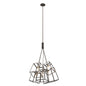 DVI Lighting - DVP29025MF+EB - Five Light Pendant - Cape Breton - Multiple Finishes And Ebony