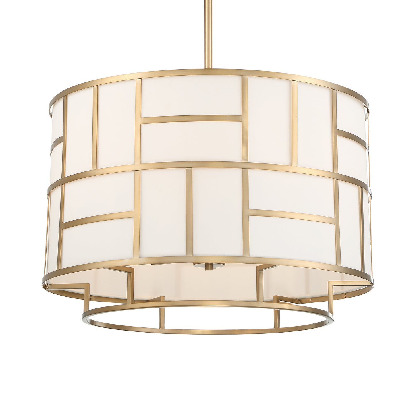 Crystorama - DAN-406-VG - Six Light Chandelier - Danielson - Vibrant Gold