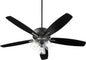 Quorum - 70525-369 - 52"Ceiling Fan - Breeze - Textured Black