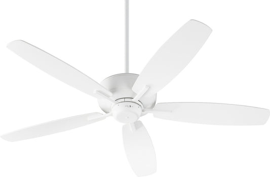 Quorum - 7052-8 - 52"Ceiling Fan - Breeze - Studio White