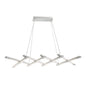 Modern Forms - PD-32880-AL - LED Linear Pendant - Scissors - Brushed Aluminum