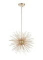 CWI Lighting - 1034P16-6-620 - Six Light Chandelier - Savannah - Gold Leaf