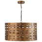 Capital Lighting - 330441PA - Four Light Pendant - Alta - Patinaed Brass