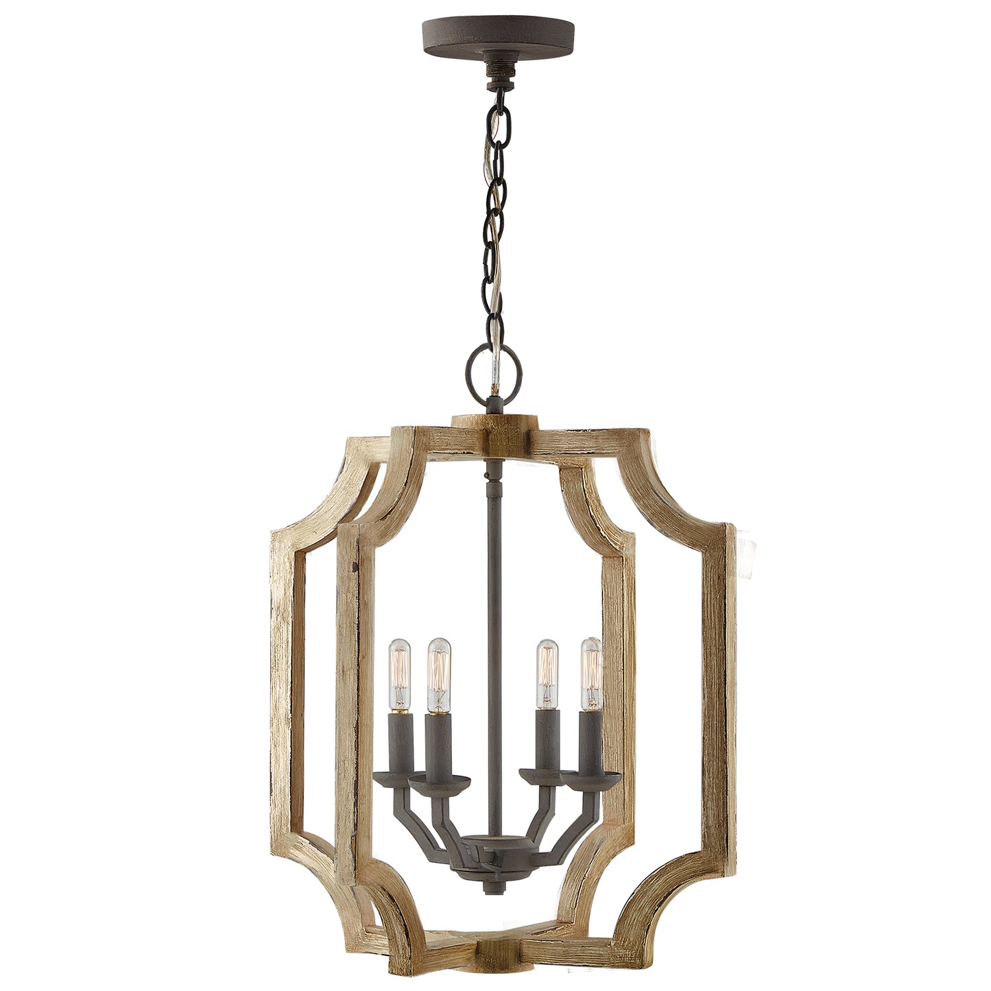 Capital Lighting - 530642SS - Four Light Foyer Pendant - Dora - Sea Salt