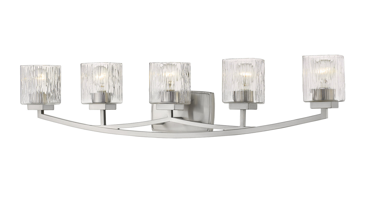 Z-Lite - 1929-5V-BN - Five Light Vanity - Zaid - Brushed Nickel