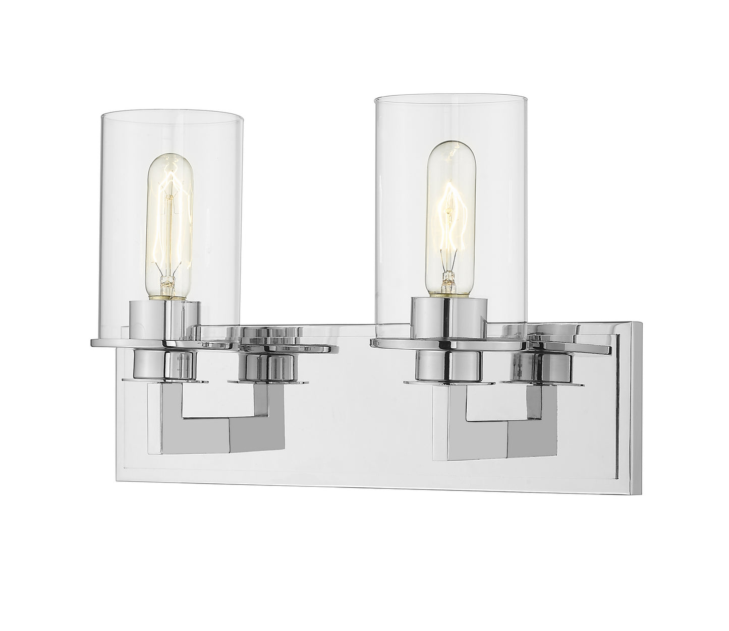 Z-Lite - 462-2V-CH - Two Light Vanity - Savannah - Chrome