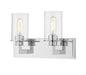 Z-Lite - 462-2V-CH - Two Light Vanity - Savannah - Chrome