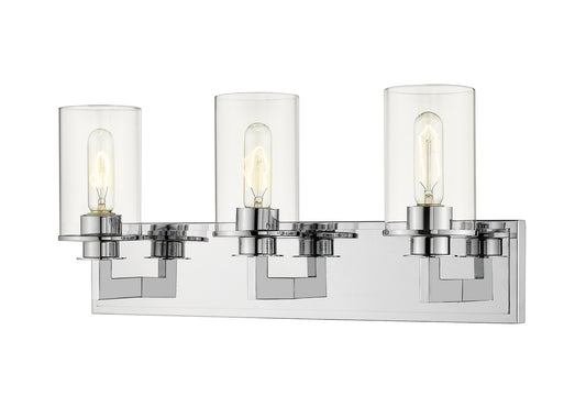 Z-Lite - 462-3V-CH - Three Light Vanity - Savannah - Chrome