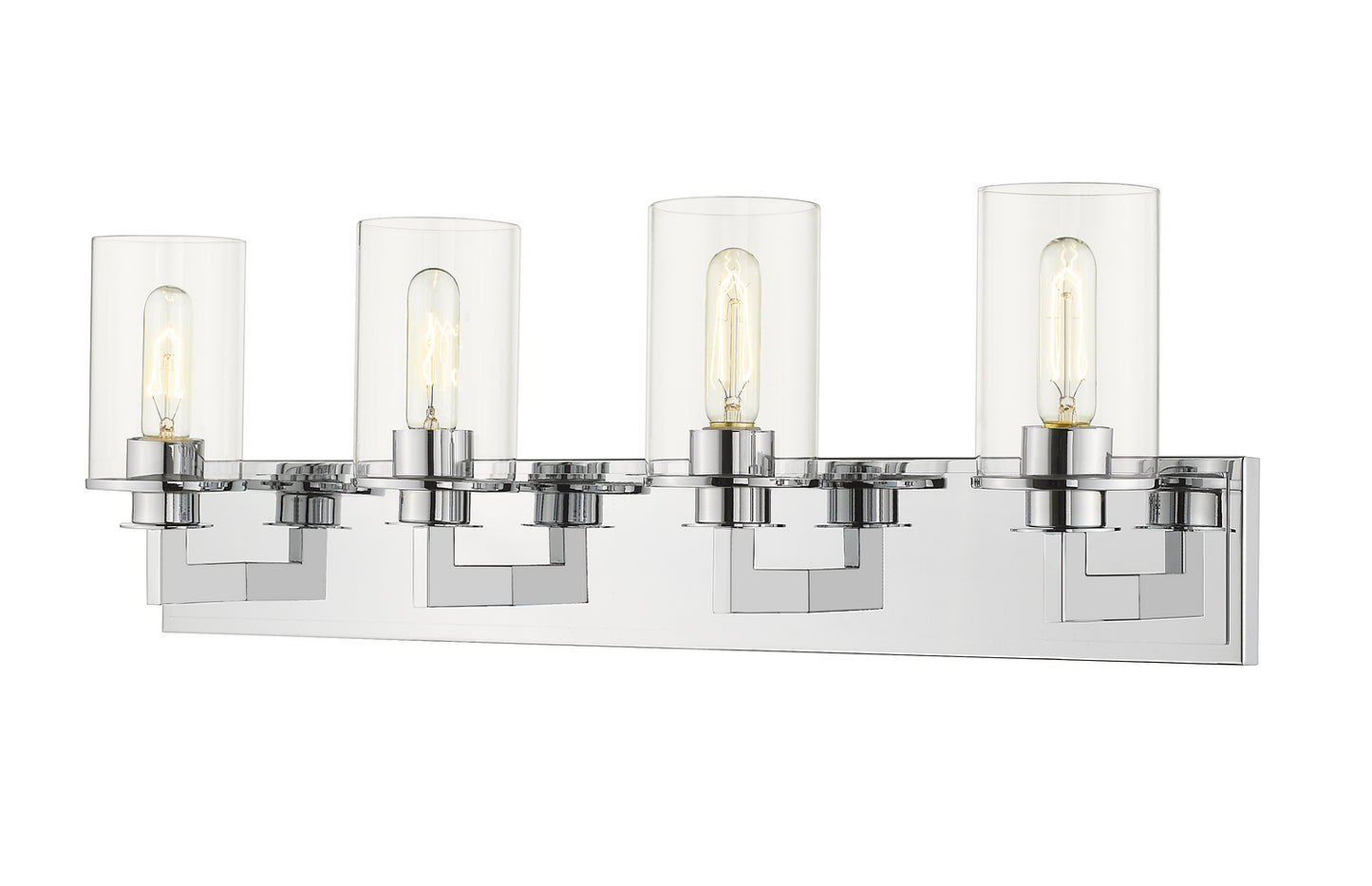 Z-Lite - 462-4V-CH - Four Light Vanity - Savannah - Chrome