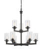 Z-Lite - 462-9BRZ - Nine Light Chandelier - Savannah - Bronze