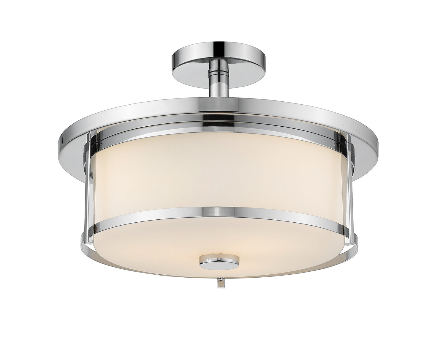 Z-Lite - 465SF16-CH - Three Light Semi Flush Mount - Savannah - Chrome