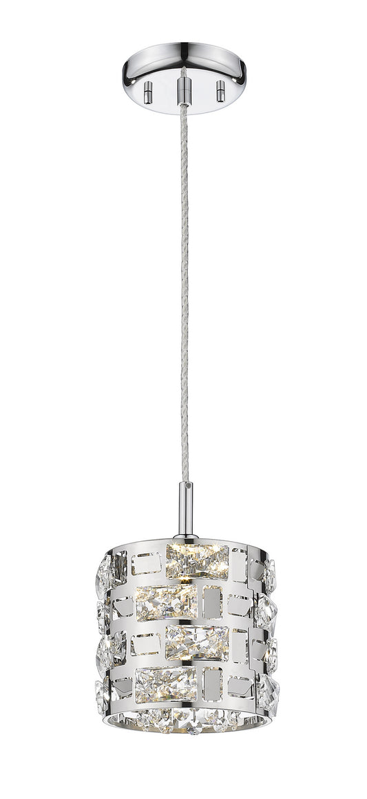 Z-Lite - 912MP-CH - One Light Pendant - Aludra - Chrome