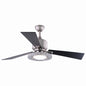 Vaxcel - F0048 - 52"Ceiling Fan - Clara - Brushed Nickel