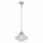 Vaxcel - P0268 - One Light Pendant - Huntley - Satin Nickel