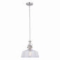Vaxcel - P0273 - One Light Pendant - Beloit - Satin Nickel