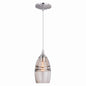 Vaxcel - P0276 - One Light Mini Pendant - Milano - Satin Nickel