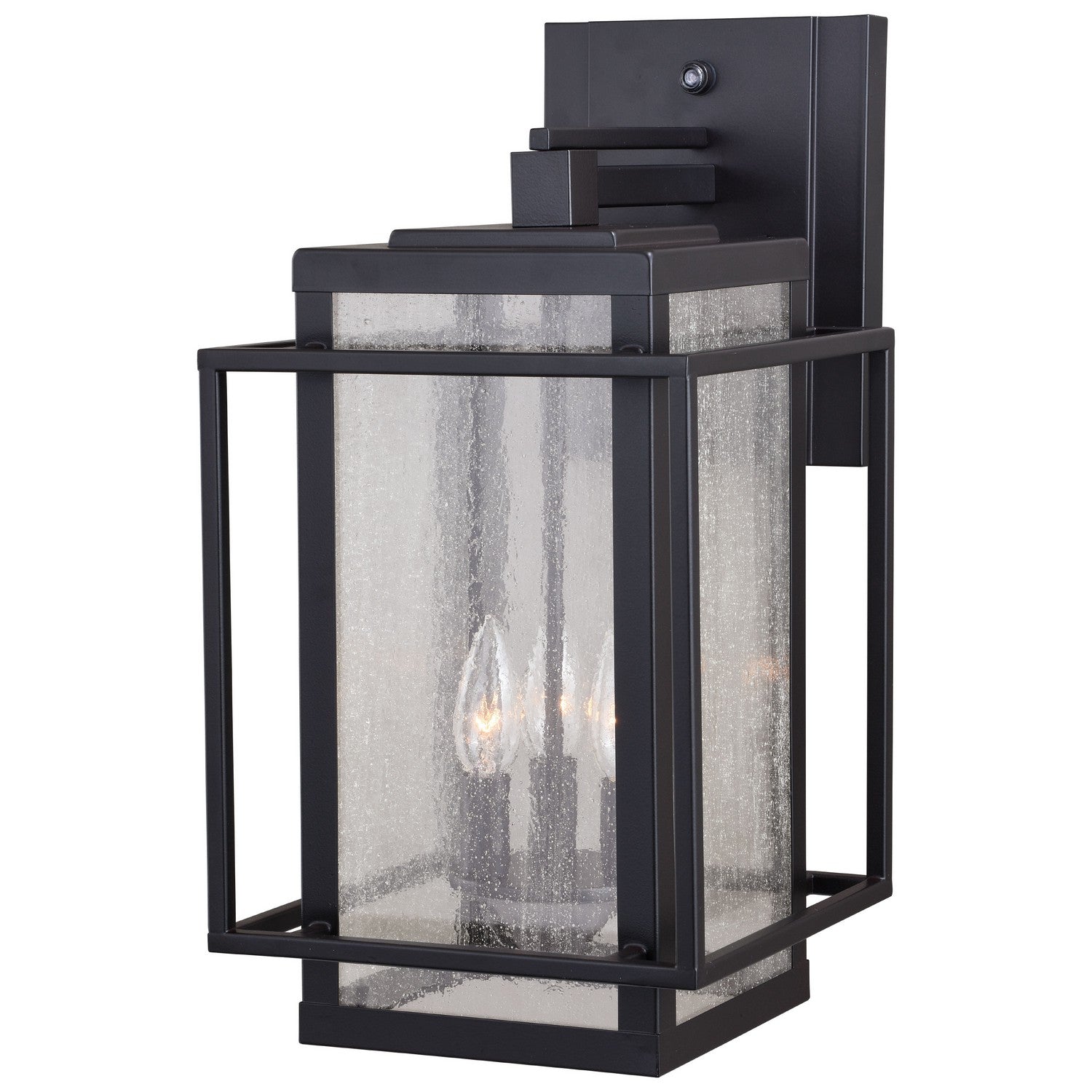 Vaxcel - T0468 - Three Light Outdoor Wall Mount - Hyde Park - Espresso Bronze