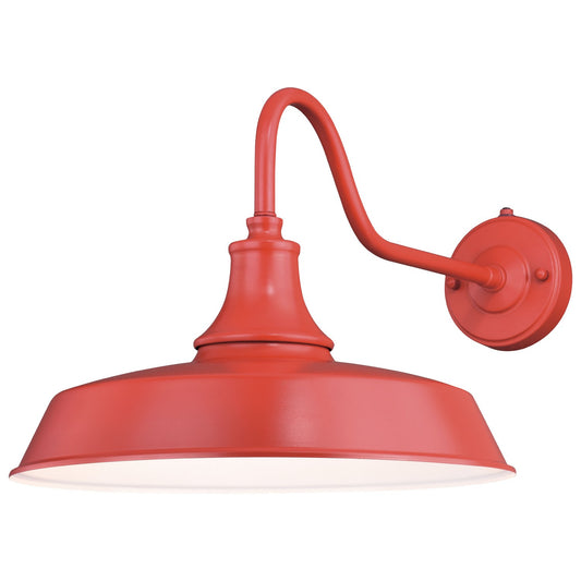 Vaxcel - T0488 - One Light Outdoor Wall Mount - Dorado - Red and White
