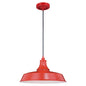 Vaxcel - T0489 - One Light Outdoor Pendant - Dorado - Red and White