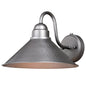 Vaxcel - T0494 - One Light Outdoor Wall Mount - Outland - Brushed Pewter