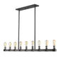 Z-Lite - 472-9L-ABB - Nine Light Linear Chandelier - Kirkland - Ashen Barnboard