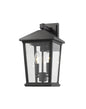 Z-Lite - 568M-BK - Two Light Outdoor Wall Mount - Beacon - Black