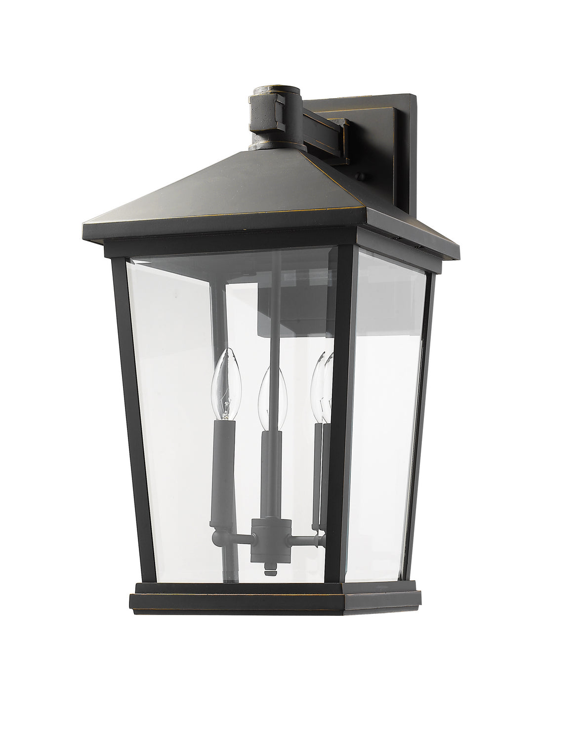 Z-Lite - 568XL-ORB - Three Light Outdoor Wall Sconce - Beacon - Oil Rubbed Bronze