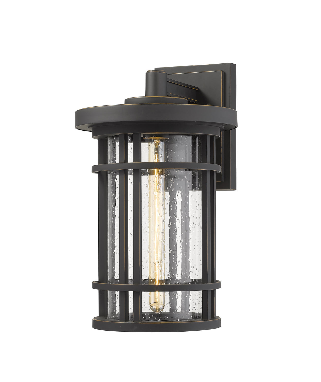 Z-Lite - 570B-ORB - One Light Outdoor Wall Mount - Jordan - Oil Rubbed Bronze