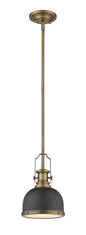 Z-Lite - 725MP-BRZ+HBR - One Light Pendant - Melange - Bronze / Heritage Brass