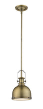 Z-Lite - 725MP-HBR - One Light Pendant - Melange - Heritage Brass