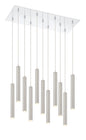 Z-Lite - 917MP12-BN-LED-11LCH - LED Chandelier - Forest - Chrome