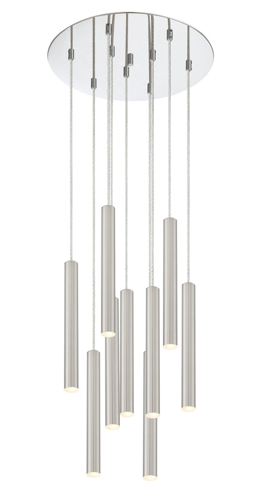 Z-Lite - 917MP12-BN-LED-9RCH - LED Chandelier - Forest - Chrome