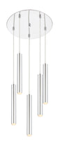 Z-Lite - 917MP12-CH-LED-5RCH - LED Chandelier - Forest - Chrome