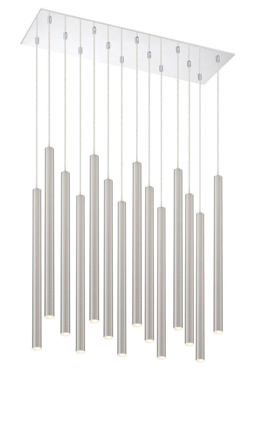 Z-Lite - 917MP24-BN-LED-14LCH - LED Chandelier - Forest - Chrome