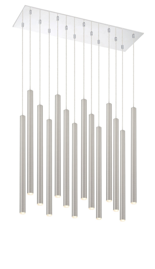 Z-Lite - 917MP24-BN-LED-14LCH - LED Chandelier - Forest - Chrome