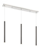 Z-Lite - 917MP24-PBL-LED-3LBN - LED Linear Chandelier - Forest - Brushed Nickel