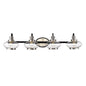 Millennium - 1614-MB/SN - Four Light Vanity - Matte Black/Satin Nickel