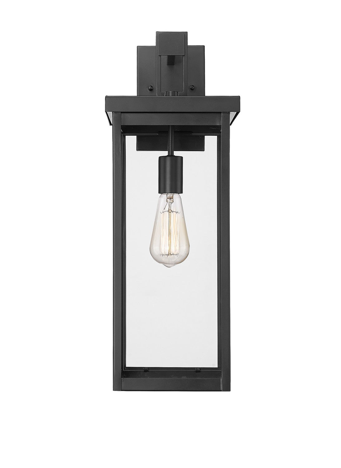 Millennium - 42602-PBK - One Light Outdoor Wall Sconce - Barkeley - Powder Coated Black