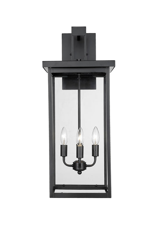 Millennium - 42603-PBK - Four Light Outdoor Wall Sconce - Barkeley - Powder Coated Black