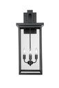 Millennium - 42603-PBK - Four Light Outdoor Wall Sconce - Barkeley - Powder Coated Black