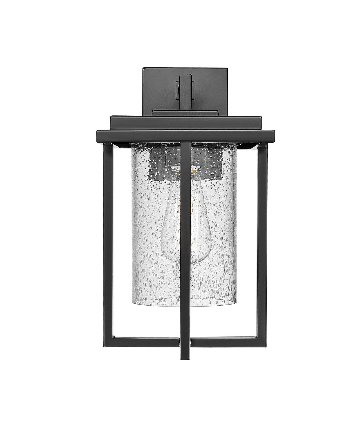 Millennium - 42621-PBK - One Light Outdoor Wall Sconce - Adair - Powder Coated Black