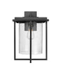 Millennium - 42622-PBK - One Light Outdoor Wall Sconce - Adair - Powder Coated Black