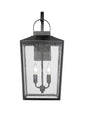 Millennium - 42653-PBK - Two Light Outdoor Wall Sconce - Devens - Powder Coated Black