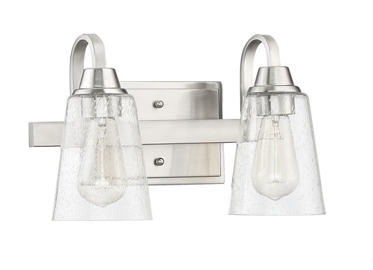 Craftmade - 41902-BNK-CS - Two Light Vanity - Grace - Brushed Polished Nickel