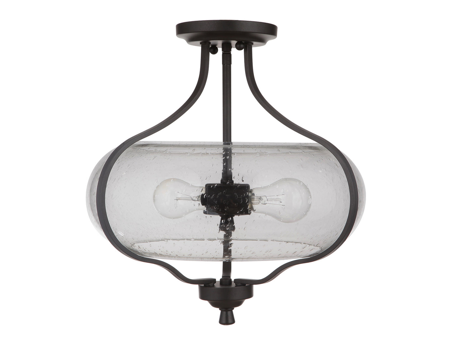 Craftmade - 49952-ESP - Two Light Semi Flush Mount - Serene - Espresso