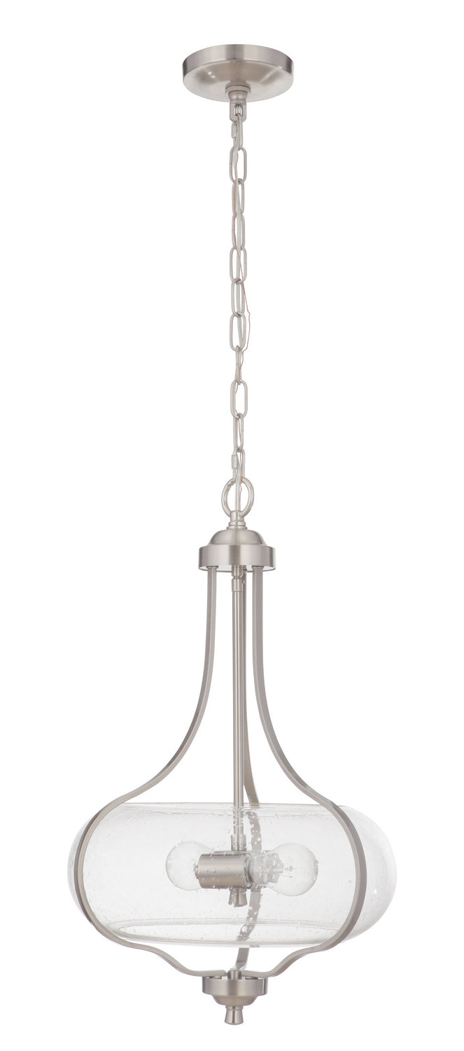 Craftmade - 49992-BNK - Two Light Pendant - Serene - Brushed Polished Nickel