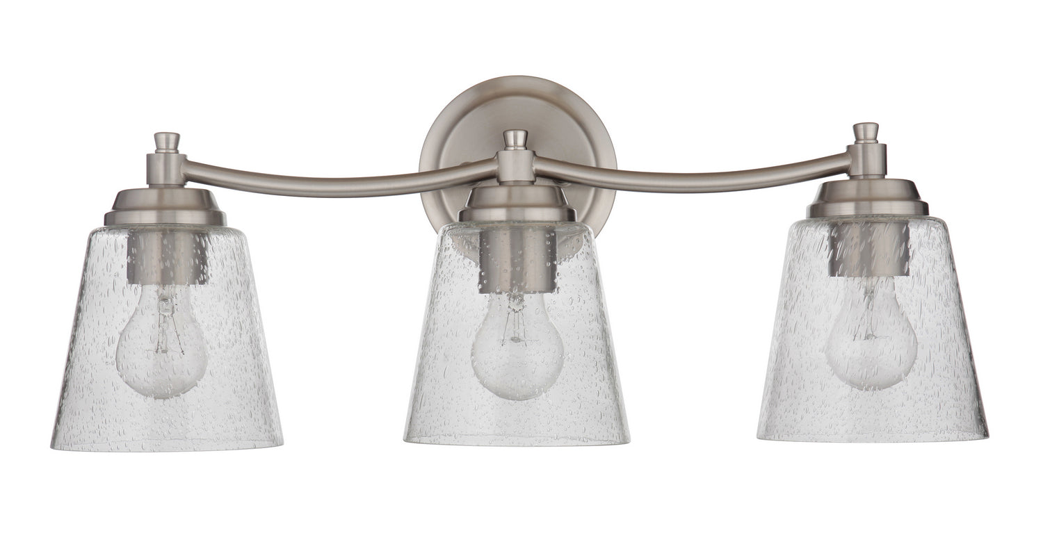 Craftmade - 50203-BNK - Three Light Vanity - Tyler - Brushed Polished Nickel