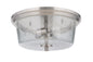 Craftmade - 50283-BNK - Three Light Flushmount - Tyler - Brushed Polished Nickel